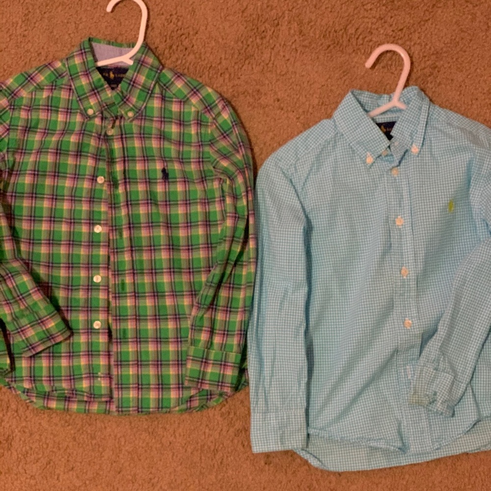 Toddler Ralph Lauren Long sleeve Polo Shirts
